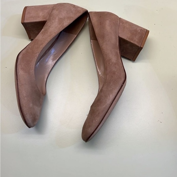 Gianvito Rossi made in Italy Tan Suede Heels - Picture 1 of 8